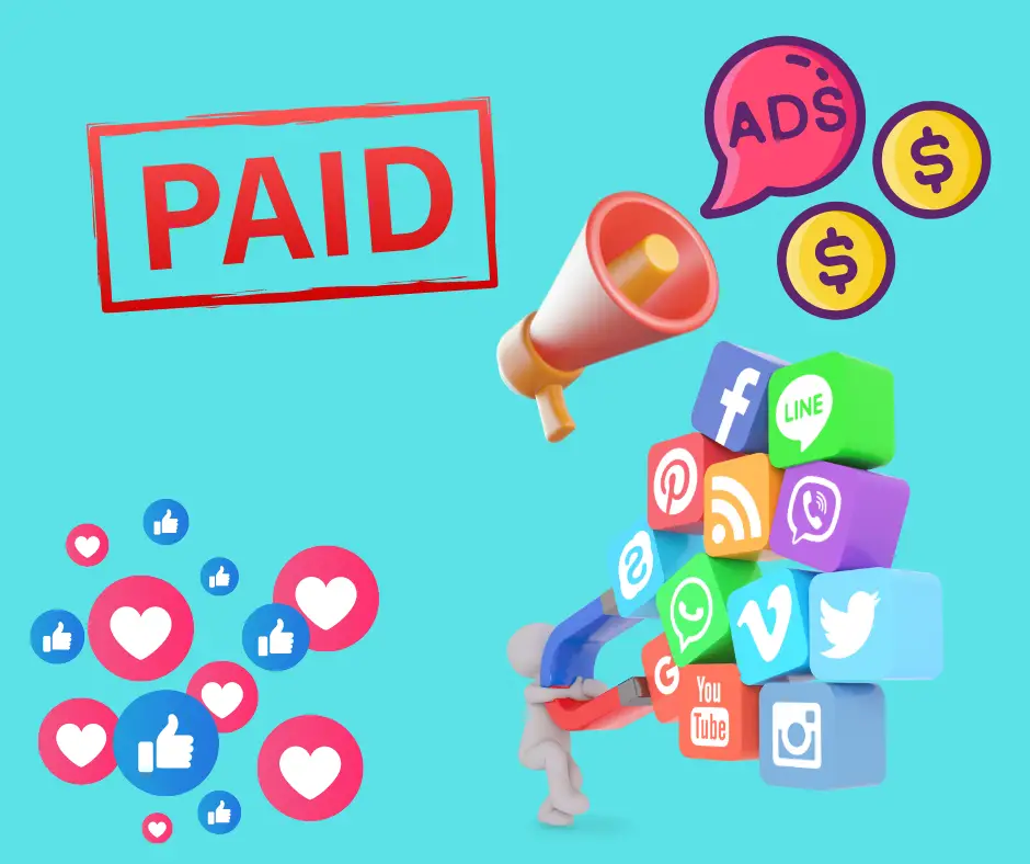 Invest in paid social media